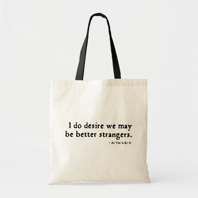 As You Like It Insult (16thC version) Tote Bag (Front)
