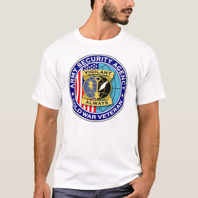ASA Cold War Veteran 1 T-Shirt (Front)