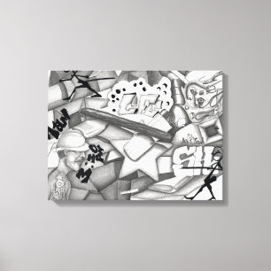 ASA CREATON West Virgina  Canvas Print