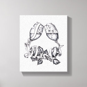 ASA CREATON West Virgina Canvas Print