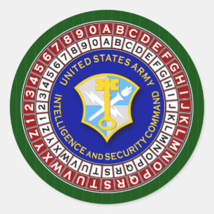 ASA CWINSCOM s Classic Round Sticker