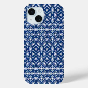Asa no ha pattern iPhone 15 case