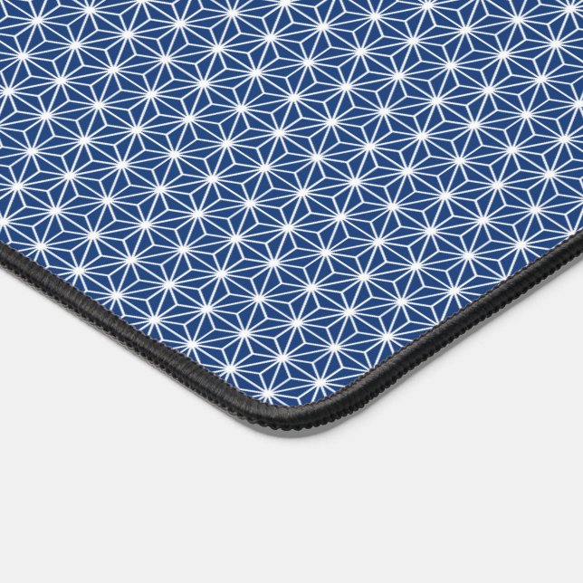 Asa no ha pattern desk mat (Corner)