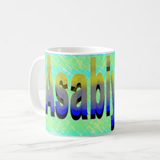 Asabiyyah  coffee mug (Front Left)