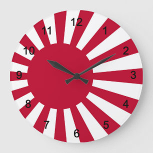 Asahi Flag Wall Clock,No.02 Large Clock