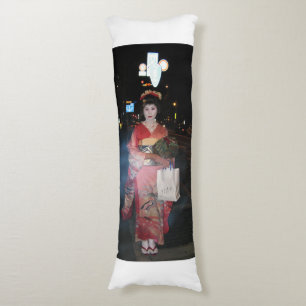 Asakusa Geisha Neo Tokyo Body Cushion