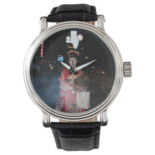 Asakusa Geisha Neo Tokyo Watch (Front)