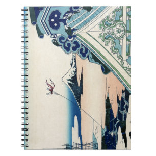 Asakusa Hongan temple 36 views Mt Fuji Japan Noteb Notebook