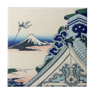 Asakusa Honganji Temple in the Eastern Capital Tile