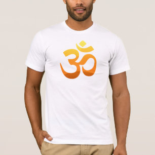 Asana Relax Meditation Yoga Om Mantra Symbol Men's T-Shirt