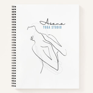 Asana yoga studio notebook