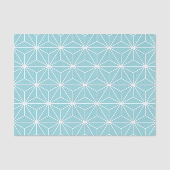 Asanoha Star Pattern Tissue Paper (Front)