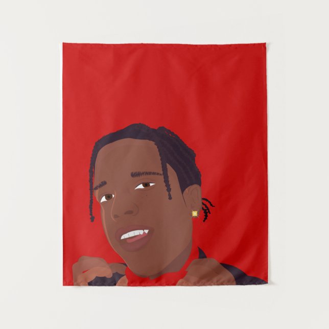 ASAP Rocky Tapestry (Front)