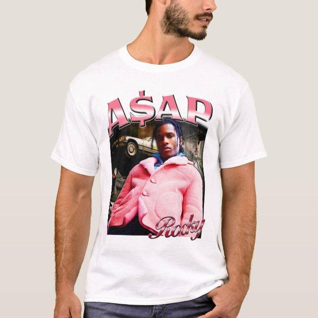 asap rocky tshirt  (Front)