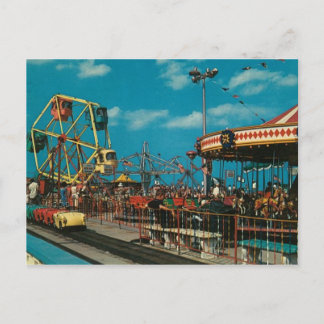 Asbury Park Amusement Park - New Jersey Postcard