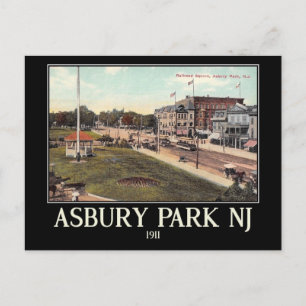 Asbury Park, New Jersey, Vintage Postcard