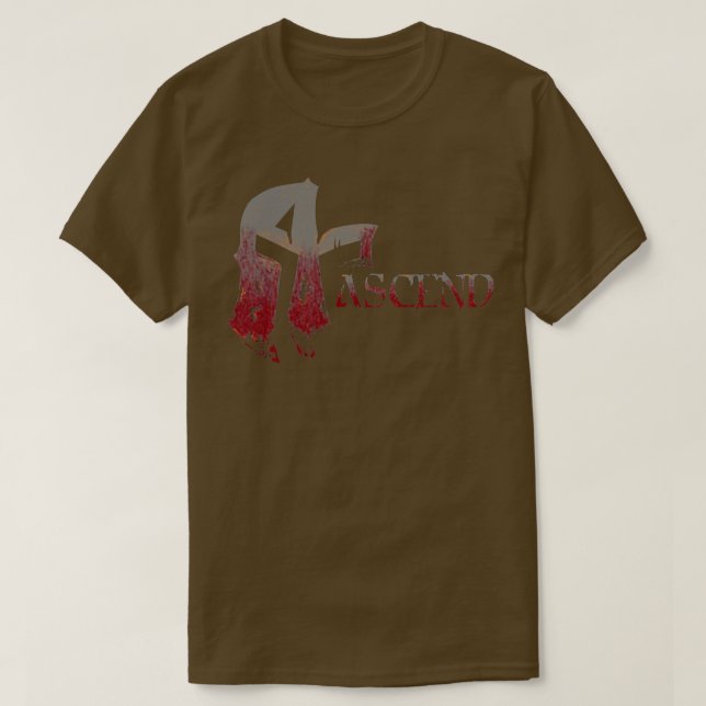 ASCEND Bloody and Heavy Rust T-Shirt (Design Front)