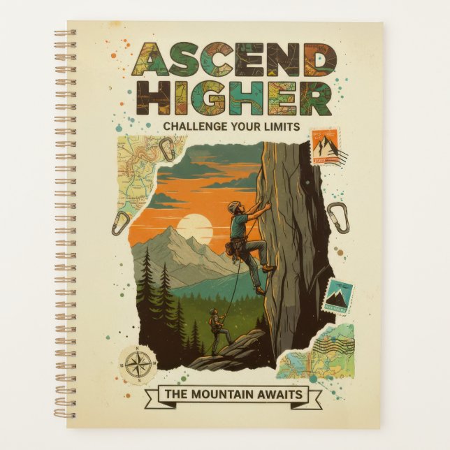 Ascend Higher Mountain Adventure Planner (Front)