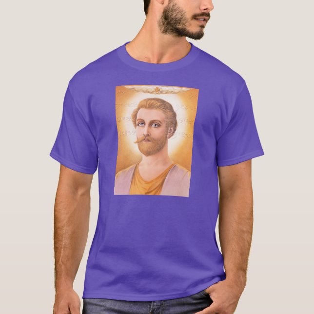 Ascended Master Saint Germain-7th Ray Master T-Shirt (Front)