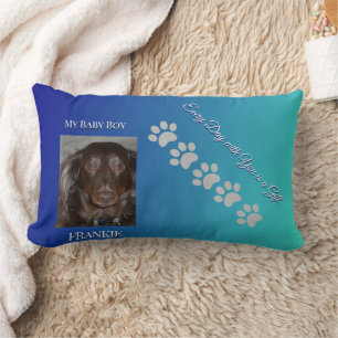Ascending Pawprints Keepsake Lumbar Cushion