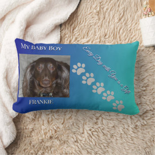 Ascending Pawprints Keepsake Lumbar Cushion
