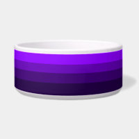 Ascending Purples Ceramic Pet Bowl