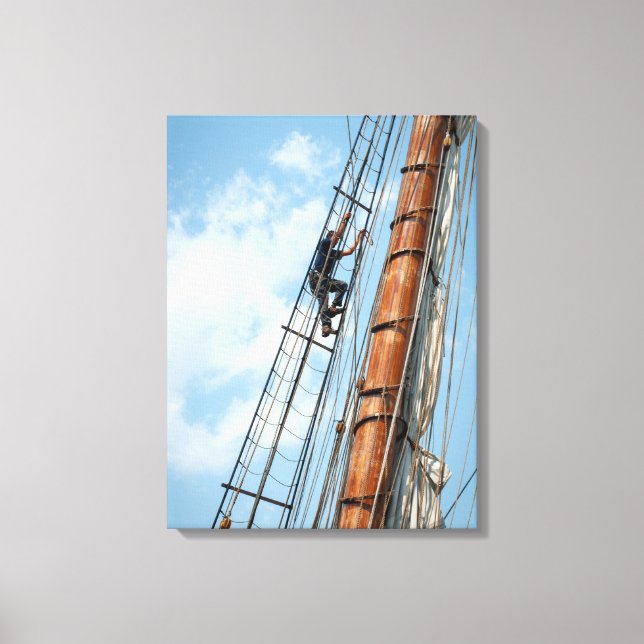 Ascending to the Sky Canvas Print (Front)
