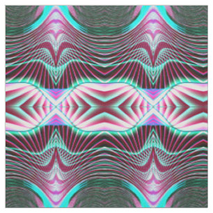 Ascension into Heaven Fractal Abstract Fabric