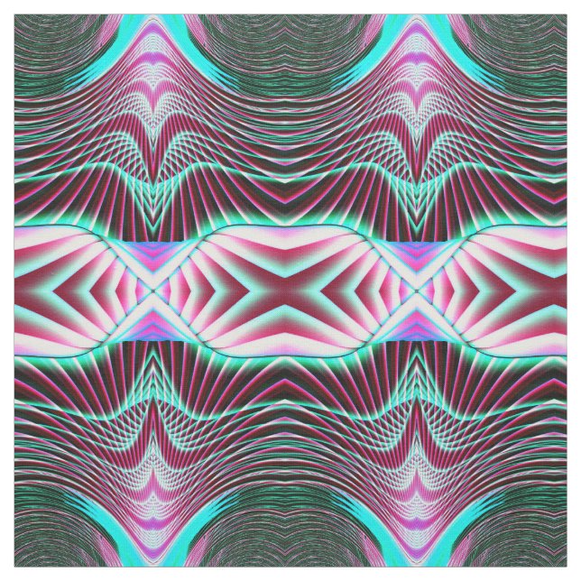 Ascension into Heaven Fractal Abstract Fabric (Swatch)