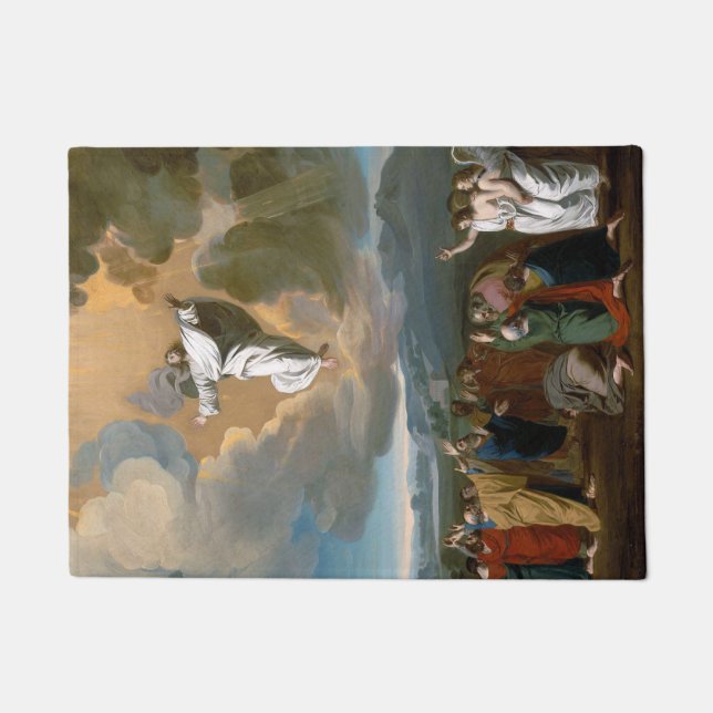 Ascension (Jesus Christ Ascending to Heaven) Doormat (Front)