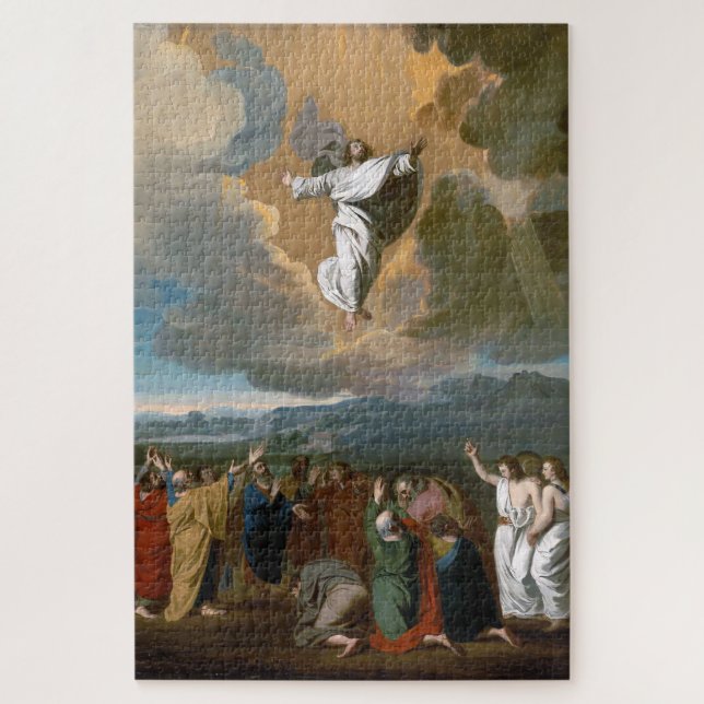Ascension (Jesus Christ Ascending to Heaven) Jigsaw Puzzle (Vertical)