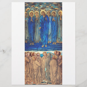 Ascension of Christ by Edward Burne Jones Flyer