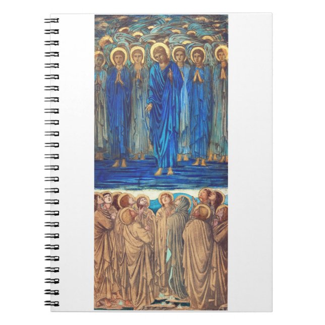 Ascension of Christ by Edward Burne Jones Notebook (Front)