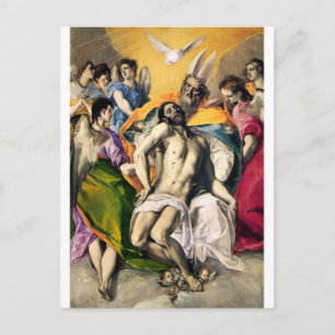 Ascension of Jesus by El Greco Postcard