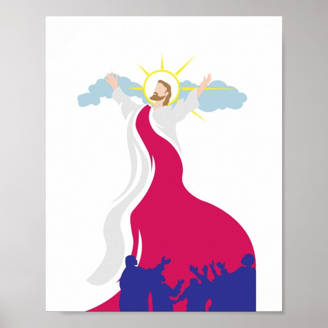 Ascension Of Jesus Poster (Front)