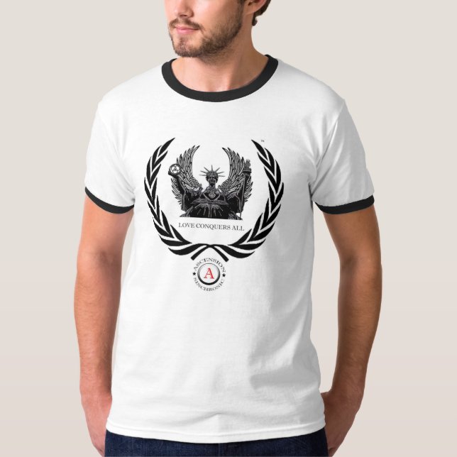 Ascension Sinchronic Ringer T Shirt (Front)