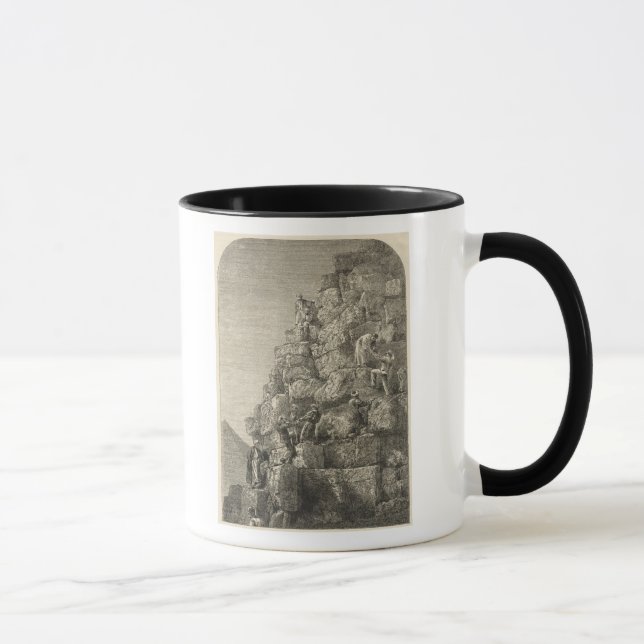 Ascent of the Great Pyramid Mug (Right)