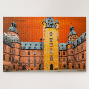 Aschaffenburg Castle Germany. Jigsaw Puzzle
