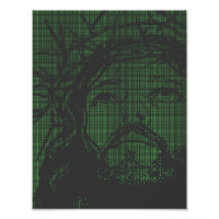 ASCII Art Jesus Crown Of Thorns John 19:30