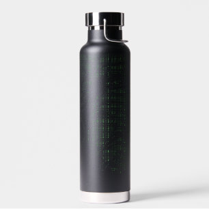 ASCII Art Jesus Crown Of Thorns John 19:30 Water Bottle