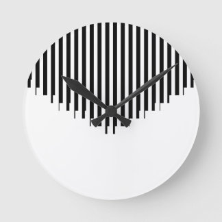ASCII Art Round Clock