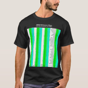 ASCII Chart, CAOS Style T-Shirt