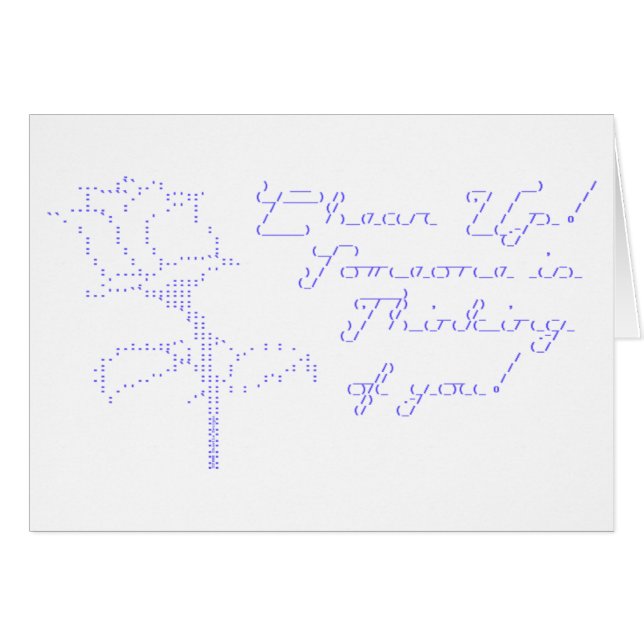 ASCII Rose - Cheer Up (Front Horizontal)