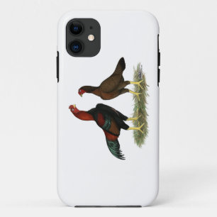 Aseel Black Red Chickens Case-Mate iPhone Case