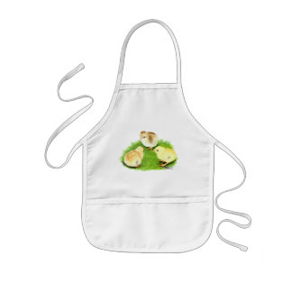 Aseel Wheaten Chicks Kids Apron