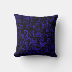 Asemic Wanderings I Cushion