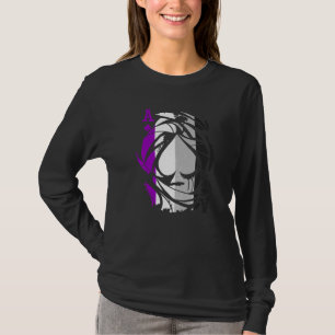 Asexual Ace Card Asexuality Game Lgbqa Asexual Pri T-Shirt