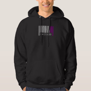 Asexual Barcode Pride Chicago Illinois Cute Ace Ae Hoodie