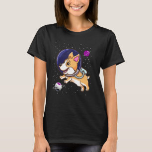 Asexual Corgi In Space Ace Pride T-Shirt