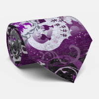 Asexual Dragon Damask - Ace Pride Flag Colors